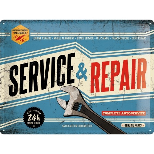 PLAQUE METAL RELIEF SERVICE AND REPAIR