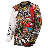 MAILLOT MAYHEM CRANK NOIR-MULTI