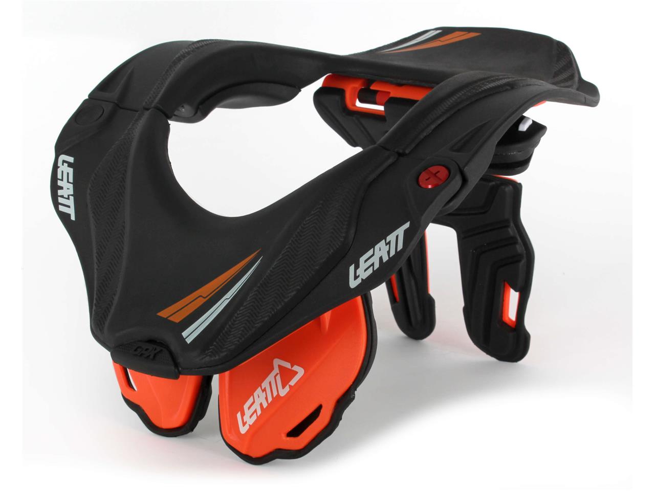 LEATT BRACE GPX 5.5 JUNIOR ORANGE-GRIS