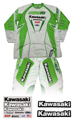 KIT LOGOS ET PATCHES KAWASAKI