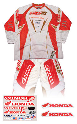 KIT LOGOS ET PATCHES HONDA