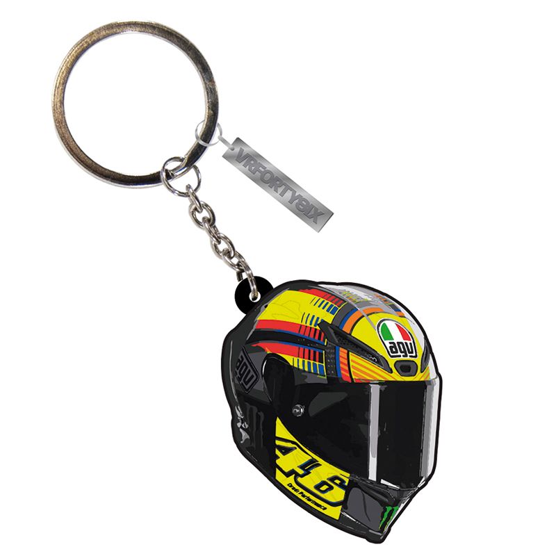 PORTE CLEFS CASQUE MULTICOLOR