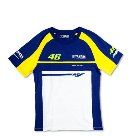 T SHIRT WOMEN YAMAHA BLEU ROYAL